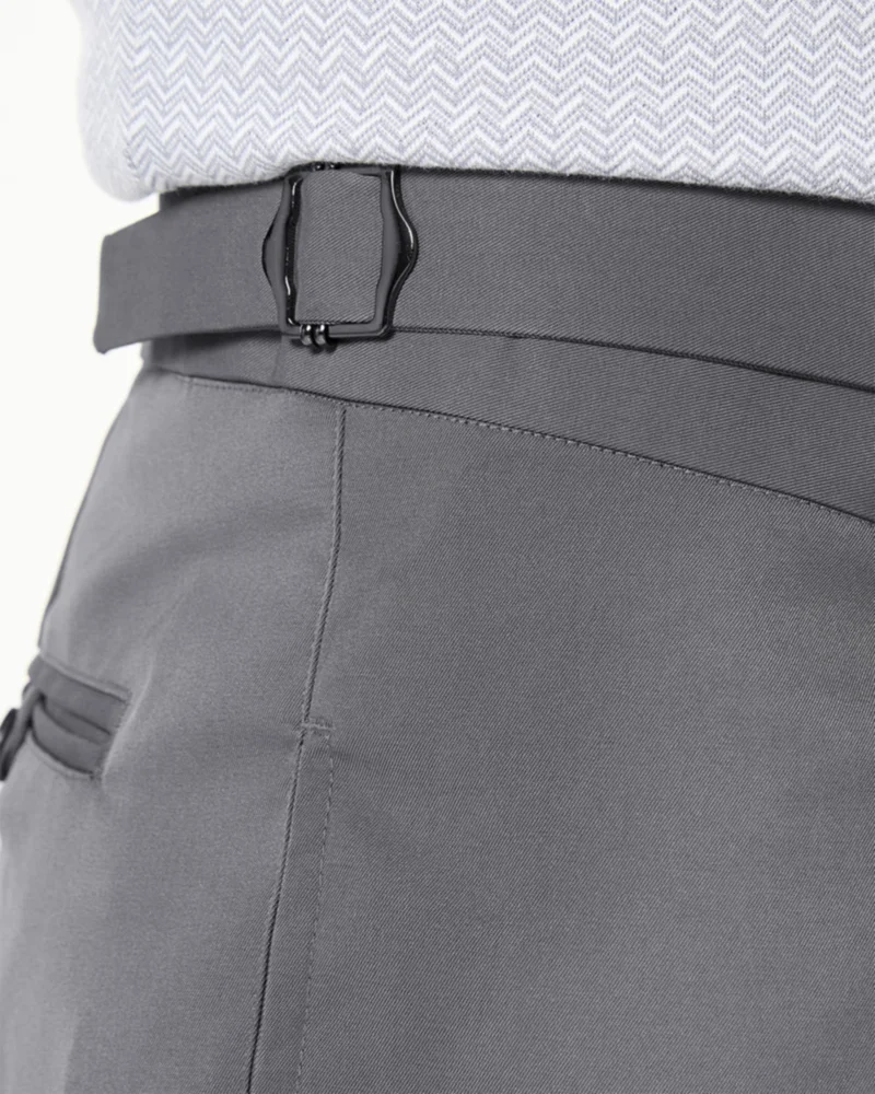 bewakoof  Men's Grey Gurkha Pants  | Best Price UAE